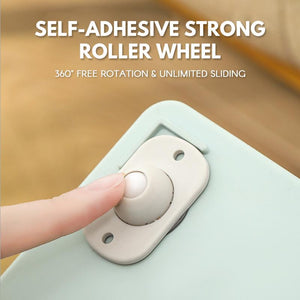 Self-adhesive strong roller wheel