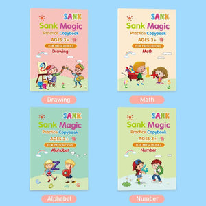 Sank Magic Practice Copybook for Kids