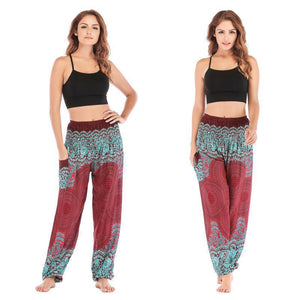 Summer Loose Yoga Pants for Ladies