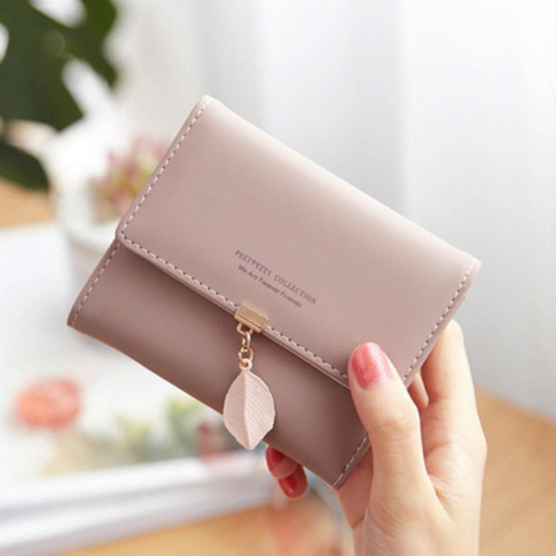 Leaf Tri-fold Short Wallet