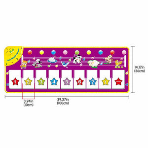 Children Piano Music Dance Mat