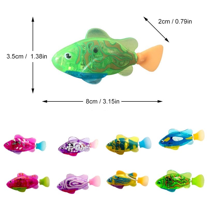 Swimming Robot Fish Toy for Cat & Dog