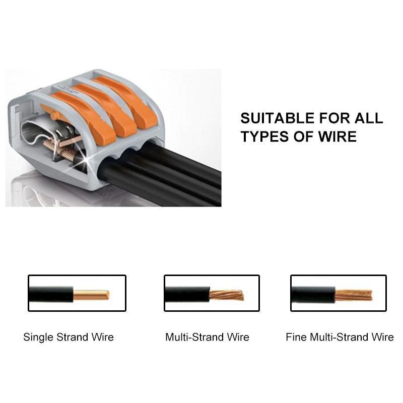 Universal Wire Connector Terminal Block For Fast Wiring