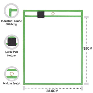 Reusable Dry Erase Pockets Set