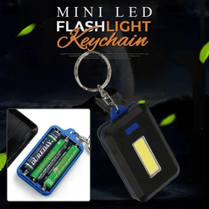 Mini LED Flashlight Keychain