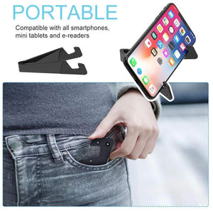 Foldable mobile phone stand