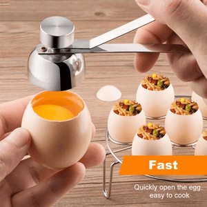 Stainless Steel Egg Shell Opener