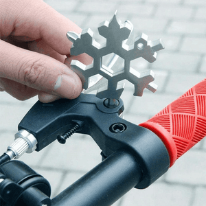 Amenitee 18-in-1 stainless steel snowflakes multi-tool