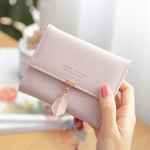 Leaf Tri-fold Short Wallet