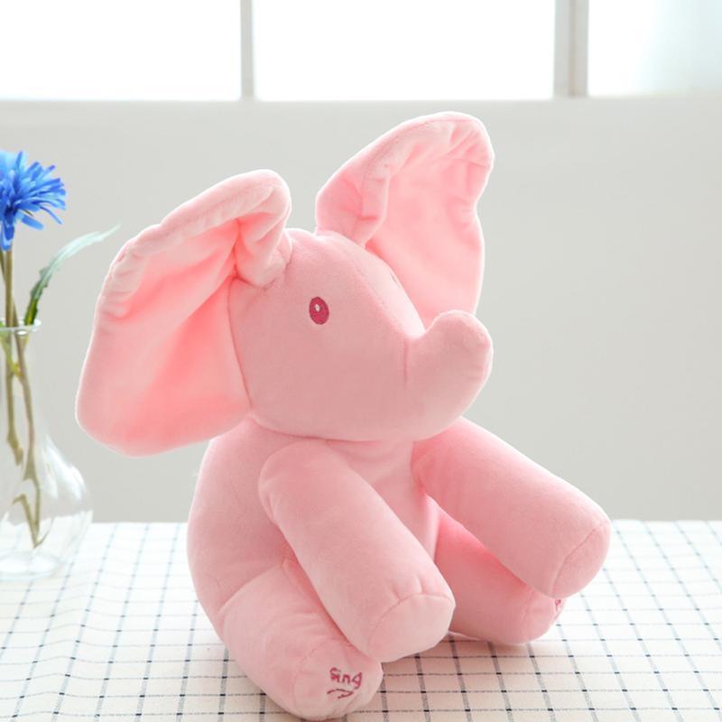 Music Plush Elephant, Hide-and-seek game Electric Toy