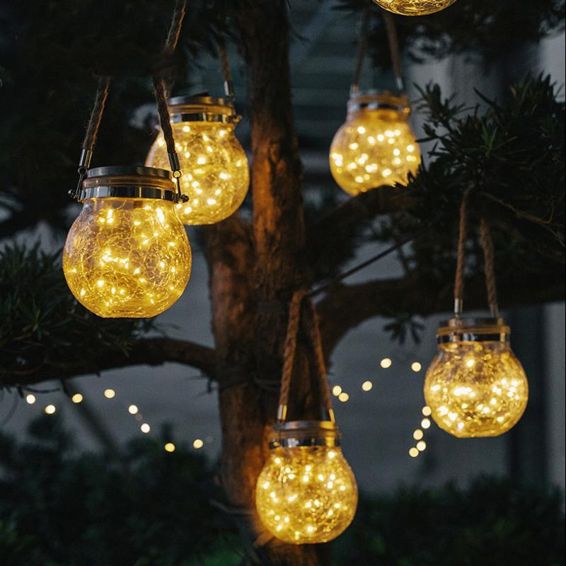 Garden Decor Hanging Solar Lights