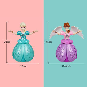 Remote Control Girl Dancing Princess Music Doll Toys