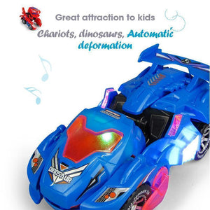 Transforming Dinosaur LED Car (Random color)