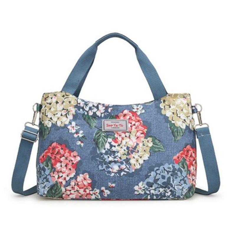 Floral Printing Large Capacity Shoulder Bag