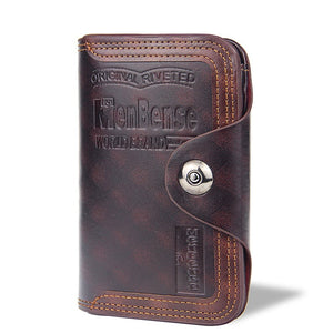 Men's Large Capacity Short Wallet