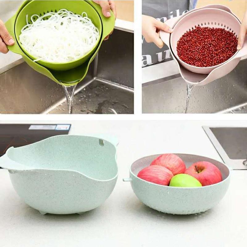 Wash Drain Bowl Kitchen Basket