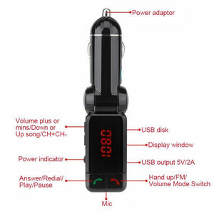 Car Bluetooth FM transmitter