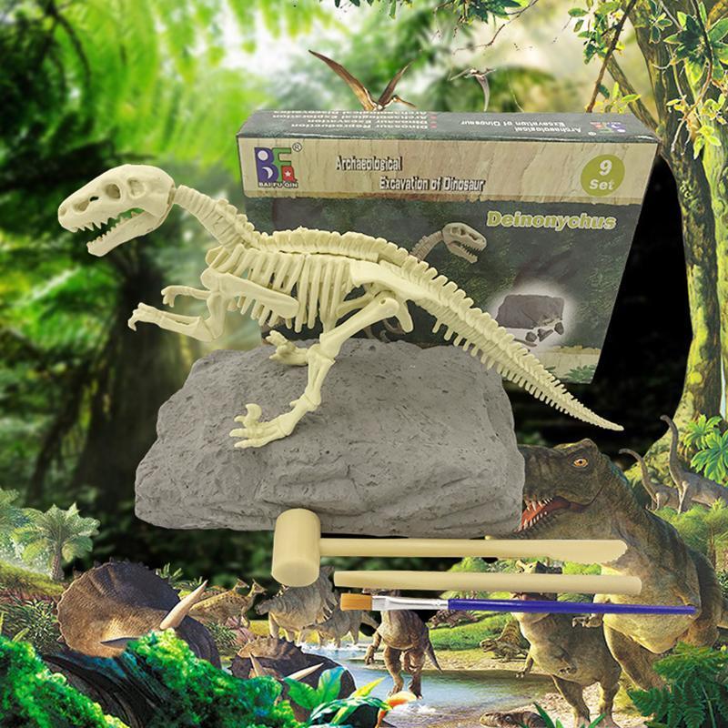 DIY Archaeological Mining Dinosaur Fossil Toys