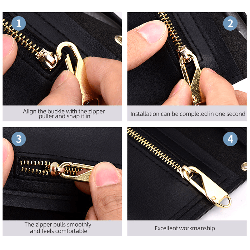 Universal Metal Zipper Head（6PCS）