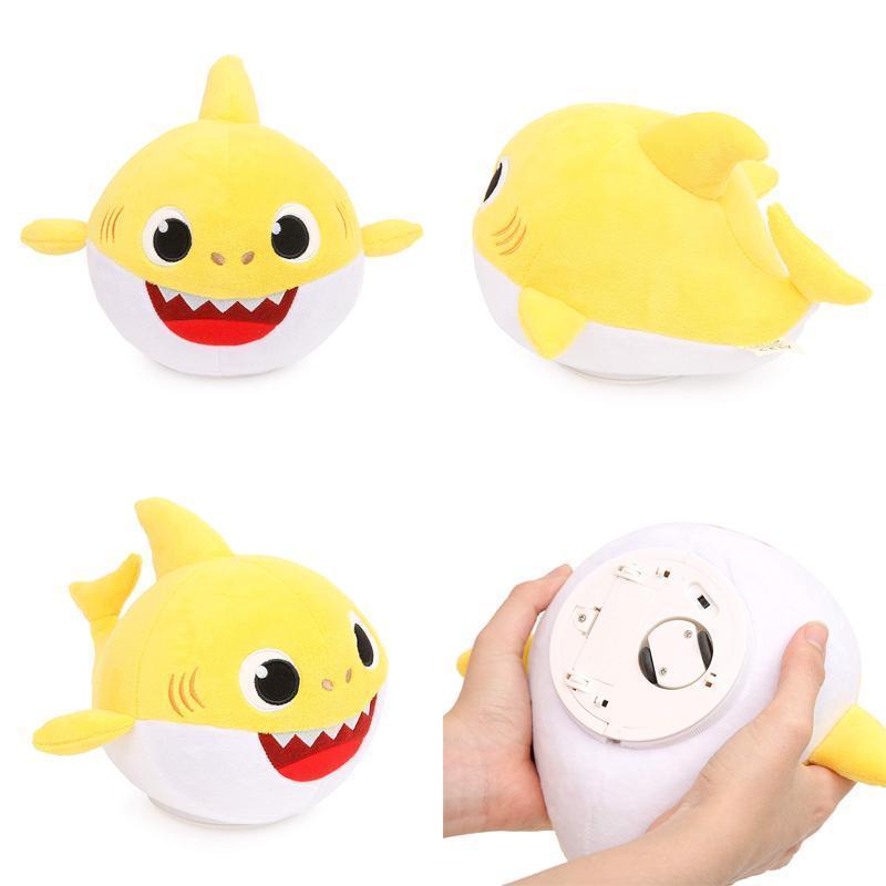 Baby Shark Singing Dancing Doll Stuffed Plush Toy - Perfect Gift for Kids