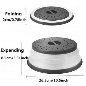 Collapsible Microwave Plate Cover