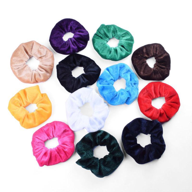 Velvet Hair Ring Set