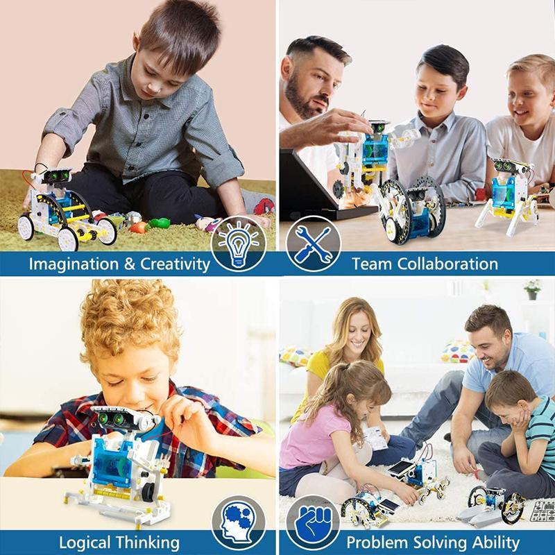 13-in-1 Education Solar Robot Toys