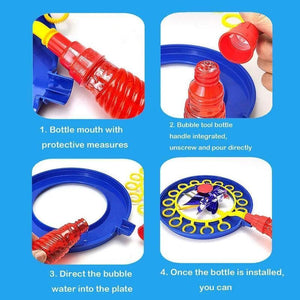 2-in-1 Magic Bubble Stick Windmill