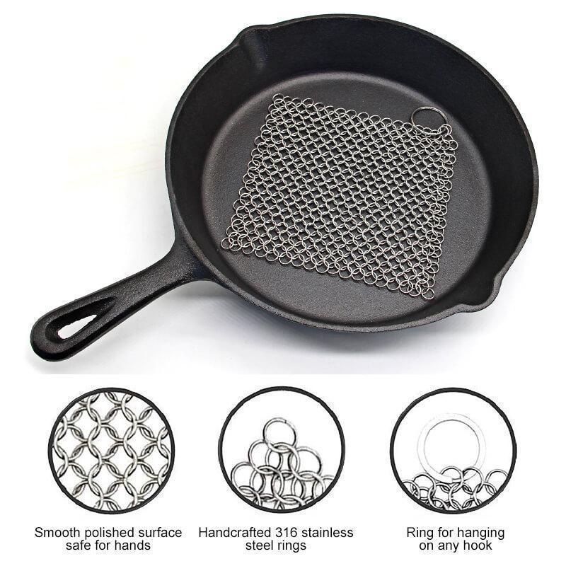 Stainless Steel Cast Iron Cleaner