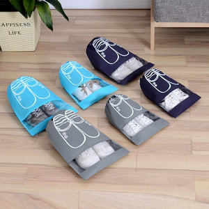 Travel Shoe Storage Drawstring Bags (6 PCs)