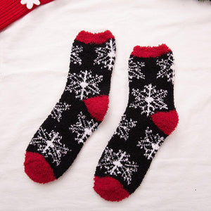 Christmas Fuzzy Fluffy Socks