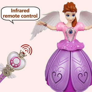 Remote Control Girl Dancing Princess Music Doll Toys