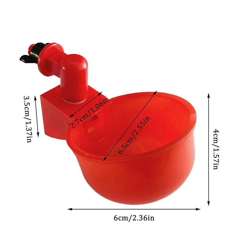 Automatic Poultry Waterer (6 PCS)