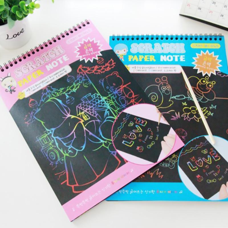 DIY Scratch Drawing Book