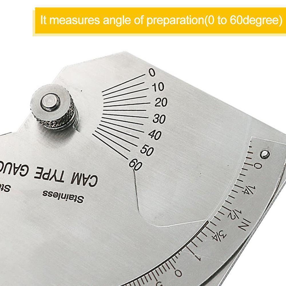 Hirundo Welding Inspection Ruler Weld Gauge