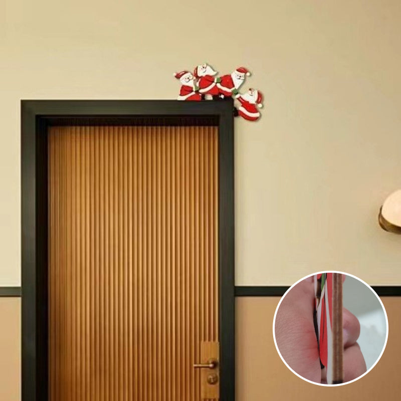 Funny Christmas Door Frame Decorations