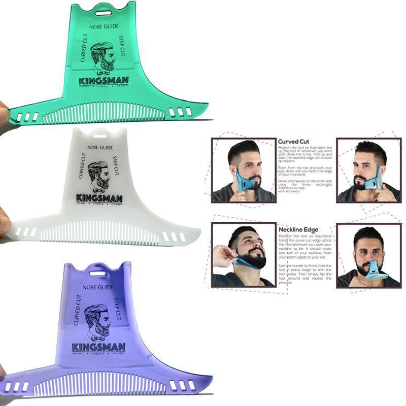 8 in 1 Comb Multi-liner Beard Shaper Template