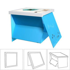 Bathroom Mural Folding Cabinet