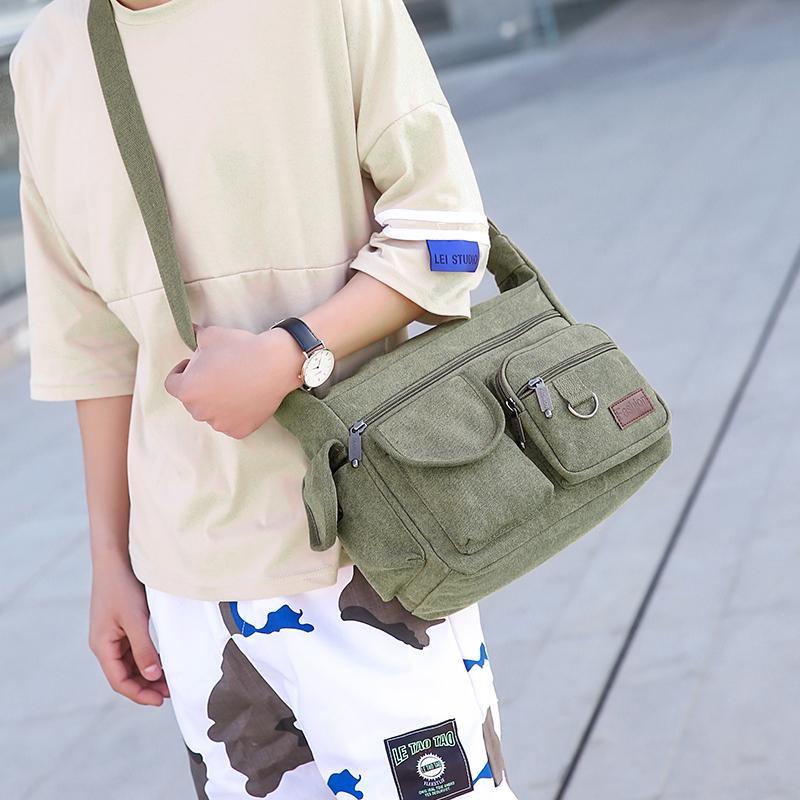 New Canvas Men's Shoulder Bag