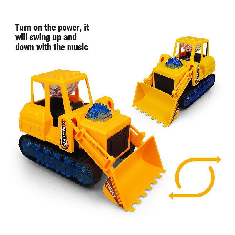 Simulated Electric Bulldozer Excavator