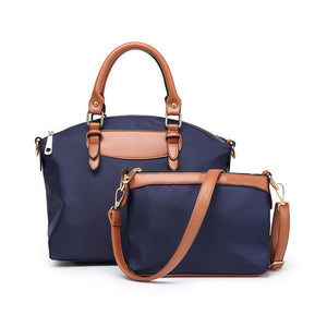 Casual waterproof handbag, a big with a little one