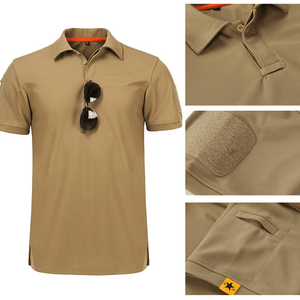 Men's Outdoor Quick Dry Polo Shirt