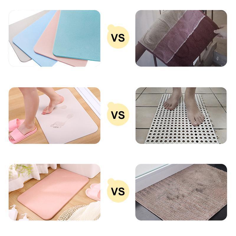 Diatomite Bathroom Non-Slip Mat