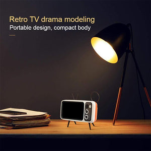 Retro TV Bluetooth Speaker+ Mobile Phone Holder