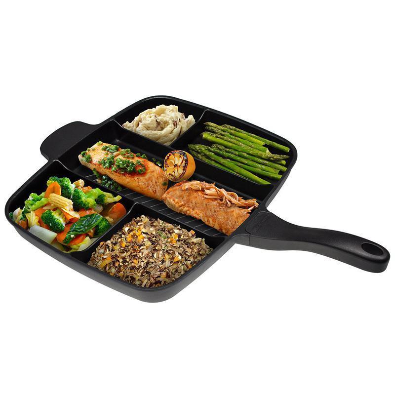 Non-Stick Divided Meal Skillet