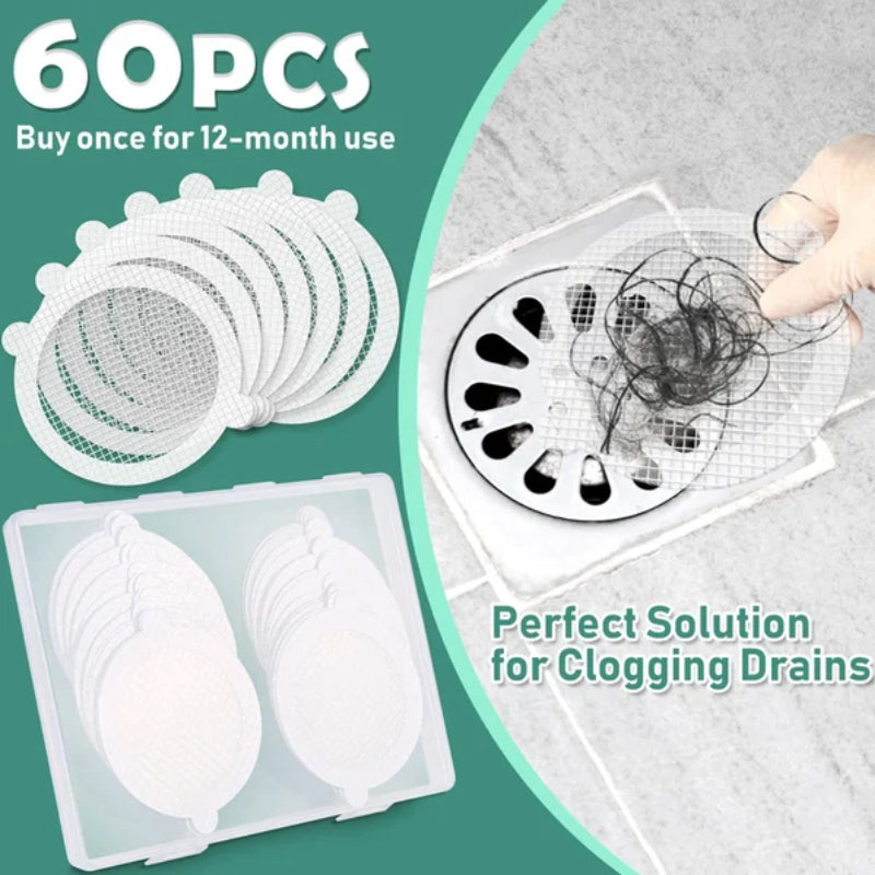 Disposable Shower Drain Hair Catcher