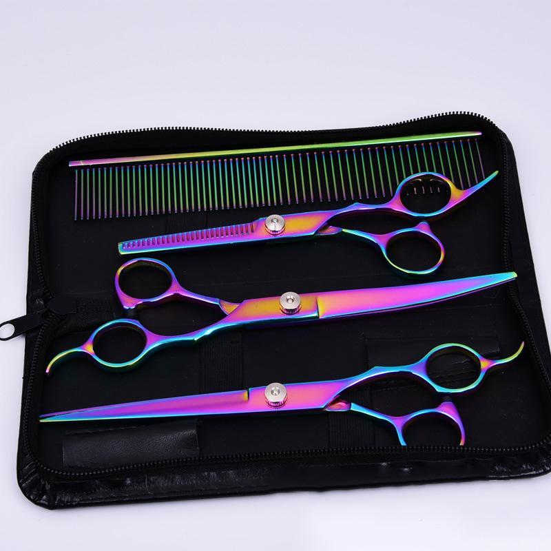 Professional Dog Grooming Scissors Set