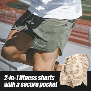 2-in-1 Secure Pocket Shorts