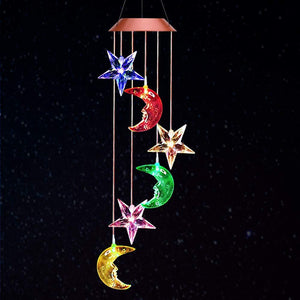 Moon & Stars Solar Light