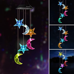 Moon & Stars Solar Light